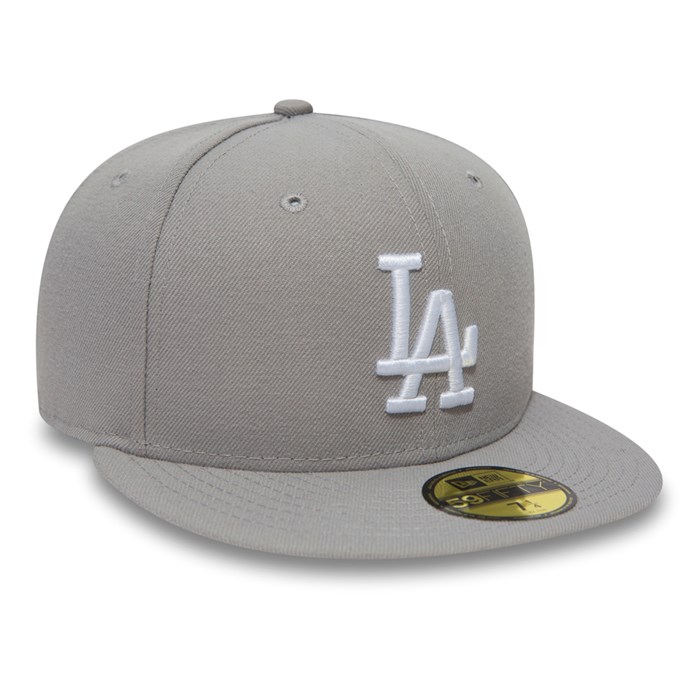 LA Dodgers Essential 59FIFTY Lippis Harmaat - New Era Lippikset Halpa hinta FI-129036